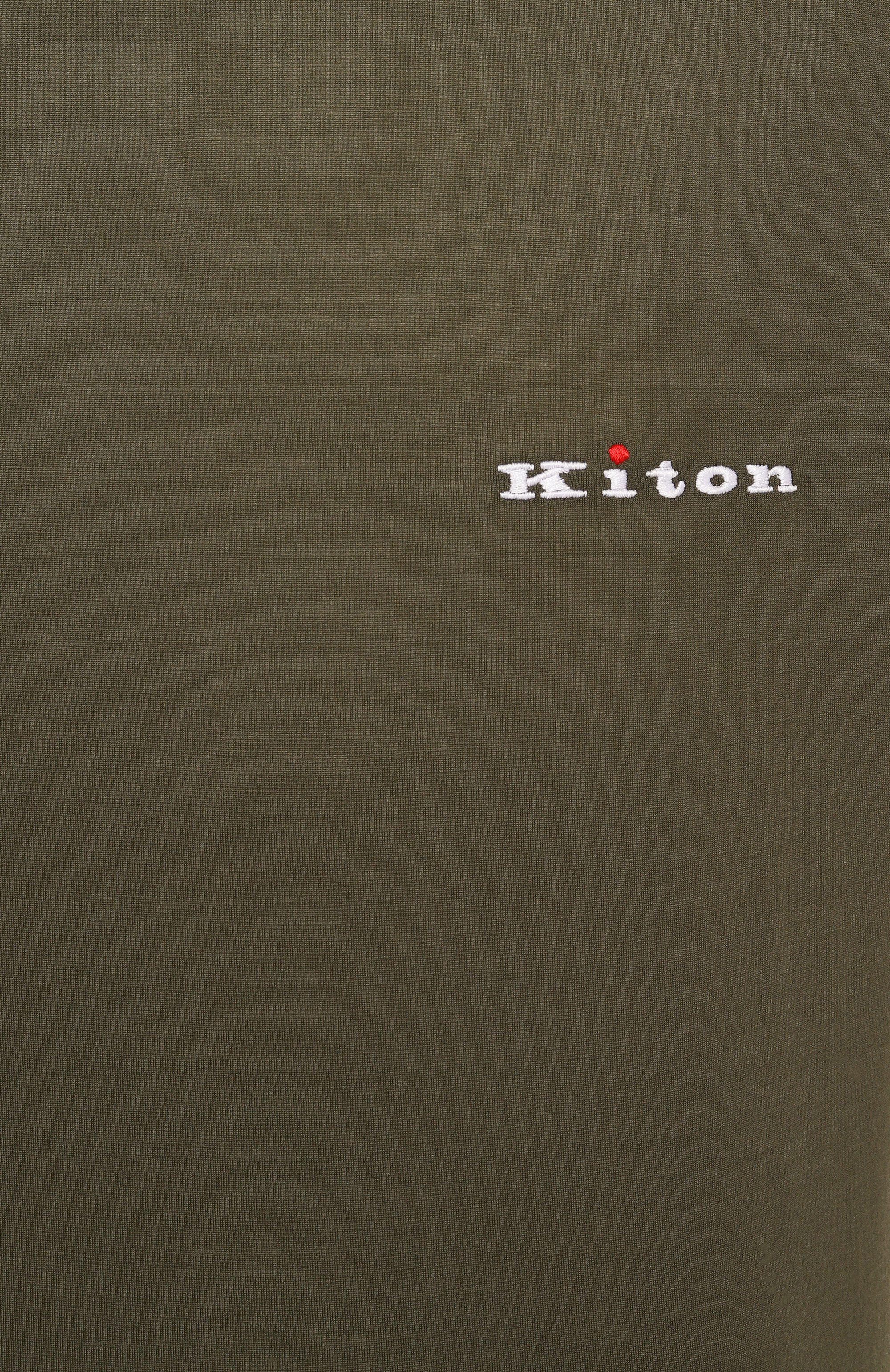 Хлопковая футболка KITON, арт. UMK0717H101, фото 6