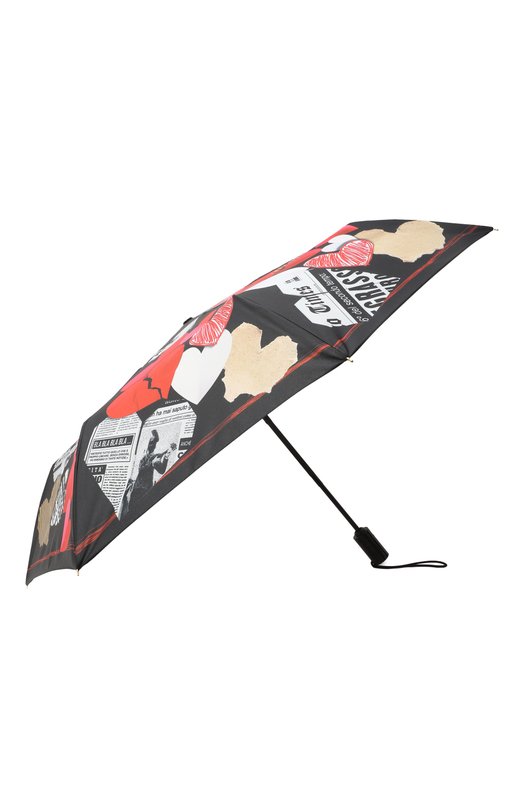 Складной зонт Moschino 8946-0PENCL0SEA Чёрный  8946-0PENCL0SEA Фото 2
