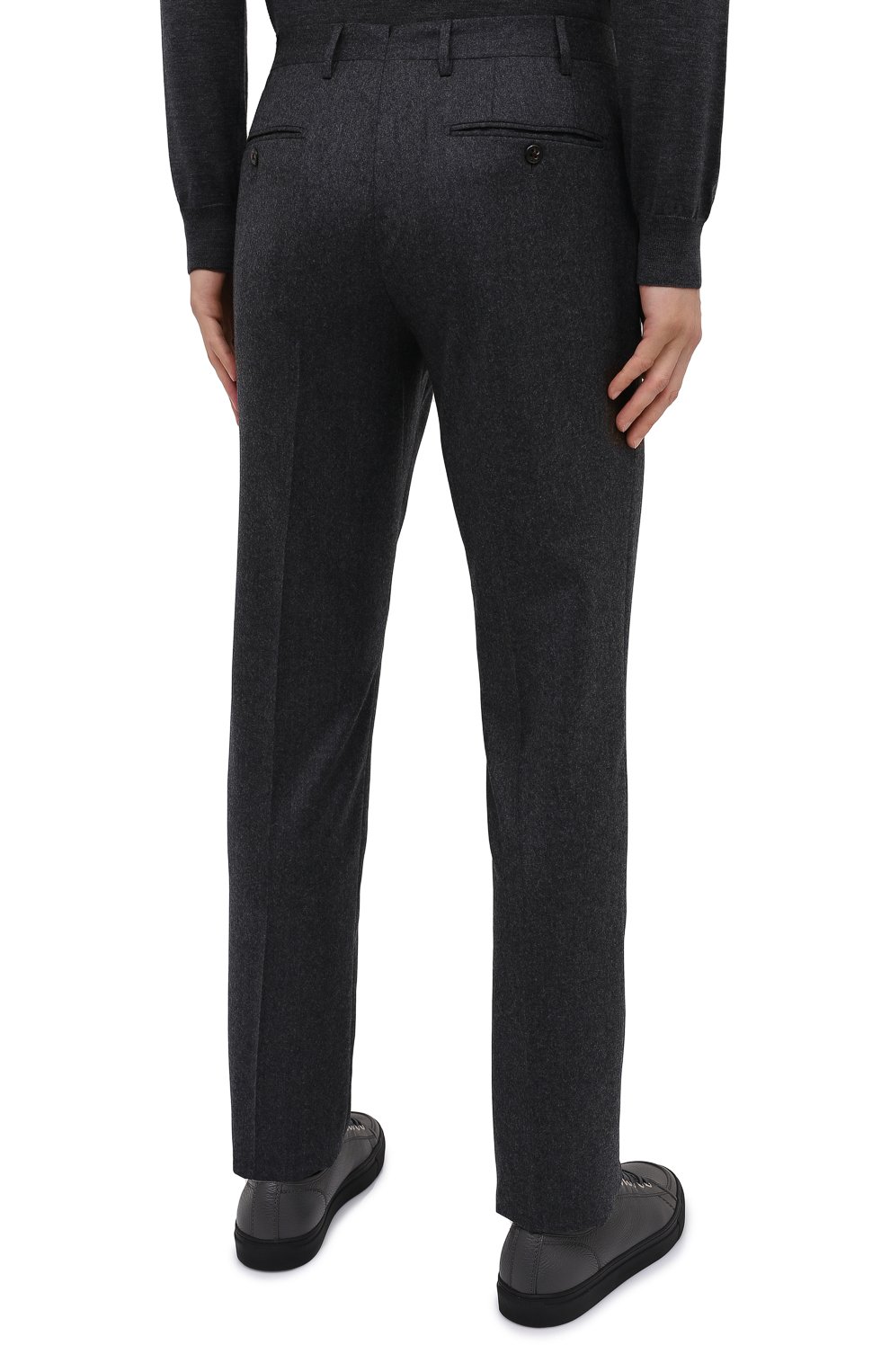 Шерстяные брюки CORNELIANI, арт. 865B01-0818111/02, фото 4