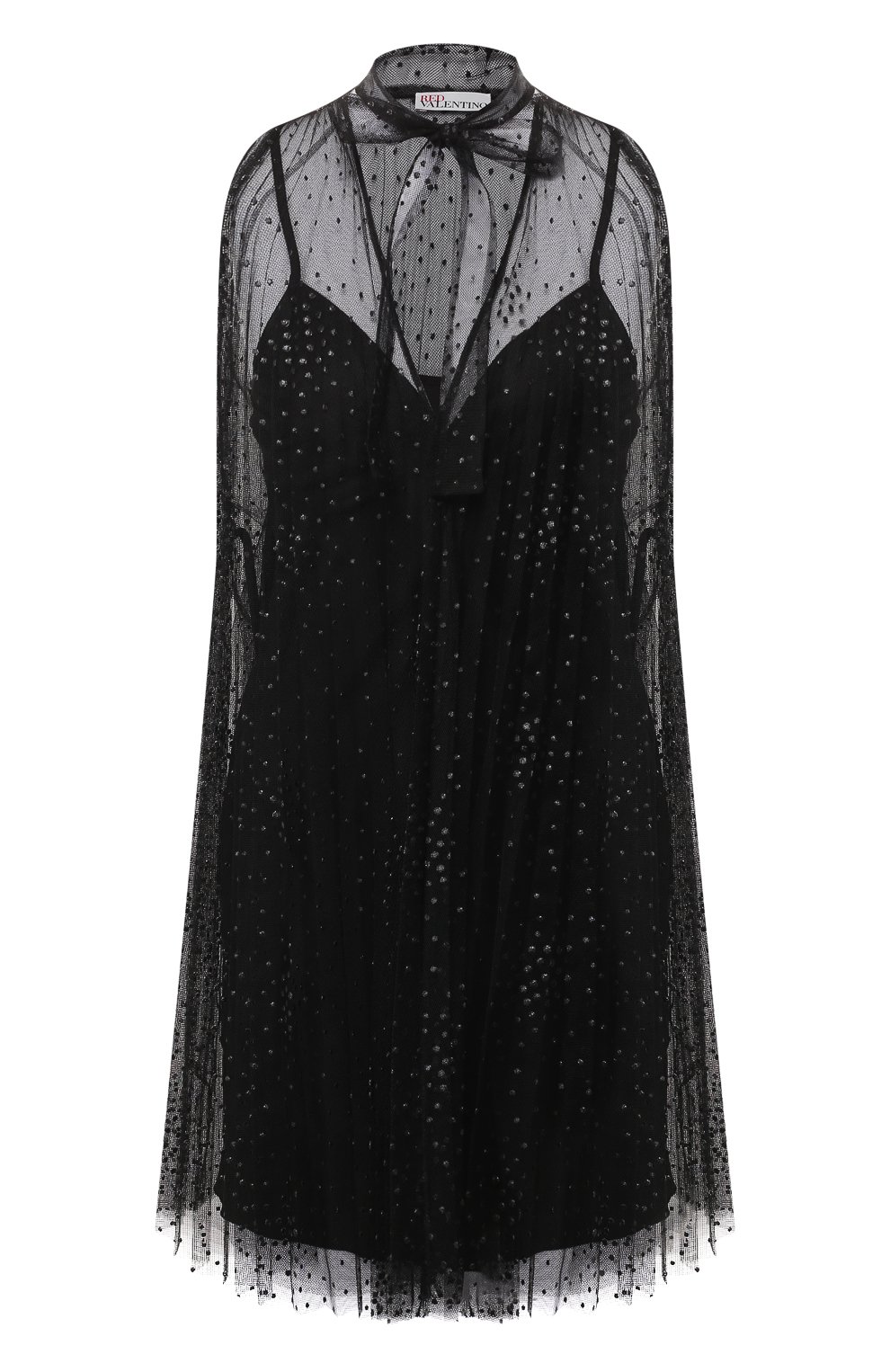 Платье REDVALENTINO черного цвета по цене 92550 руб., арт. TR3VAM20/4RL, фото 1 Платье REDVALENTINO, арт. TR3VAM20/4RL, фото 1