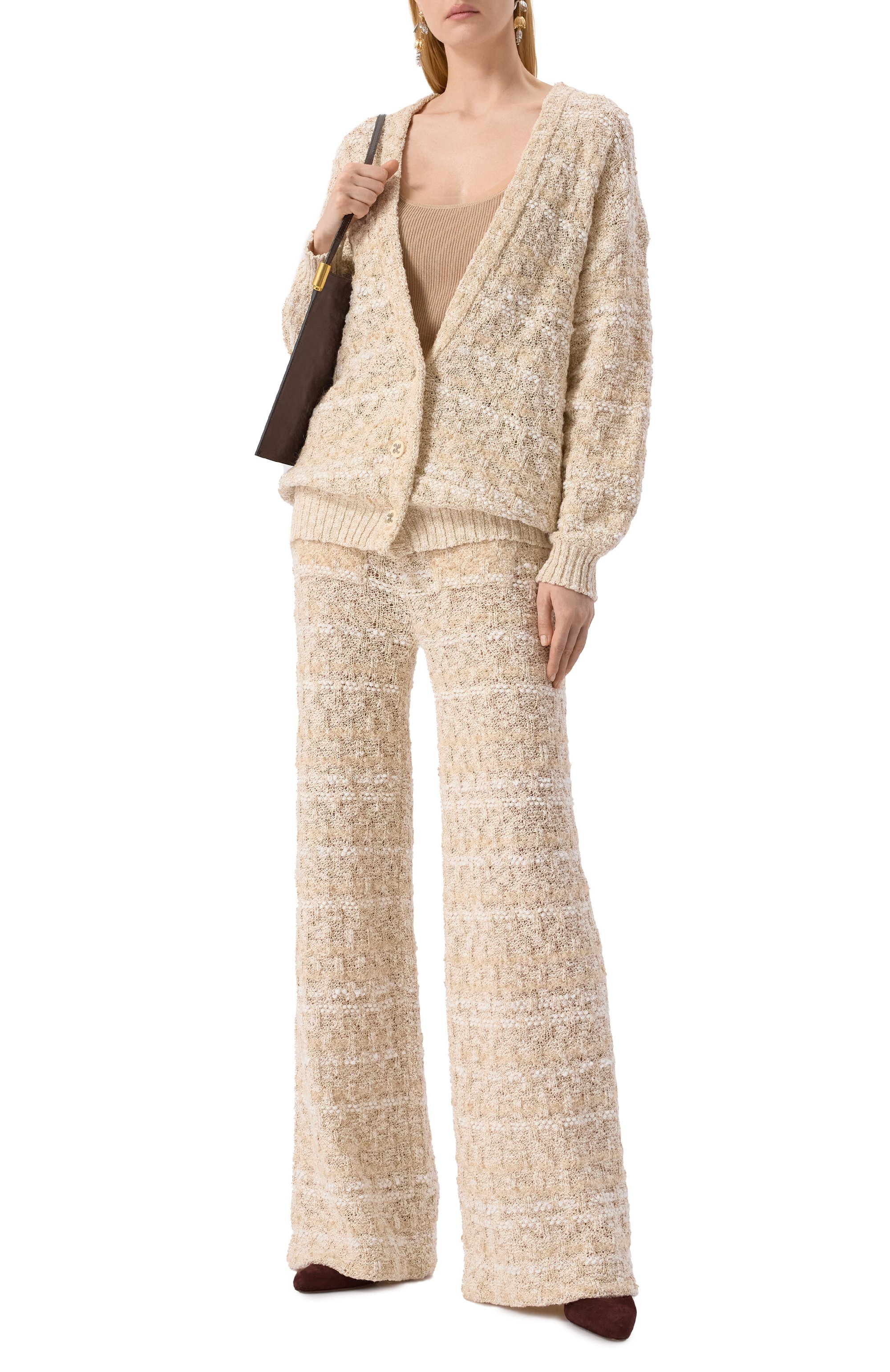 Кардиган из хлопка и вискозы AND THE BRAND, арт. S25-CG037-1004-102, фото 2