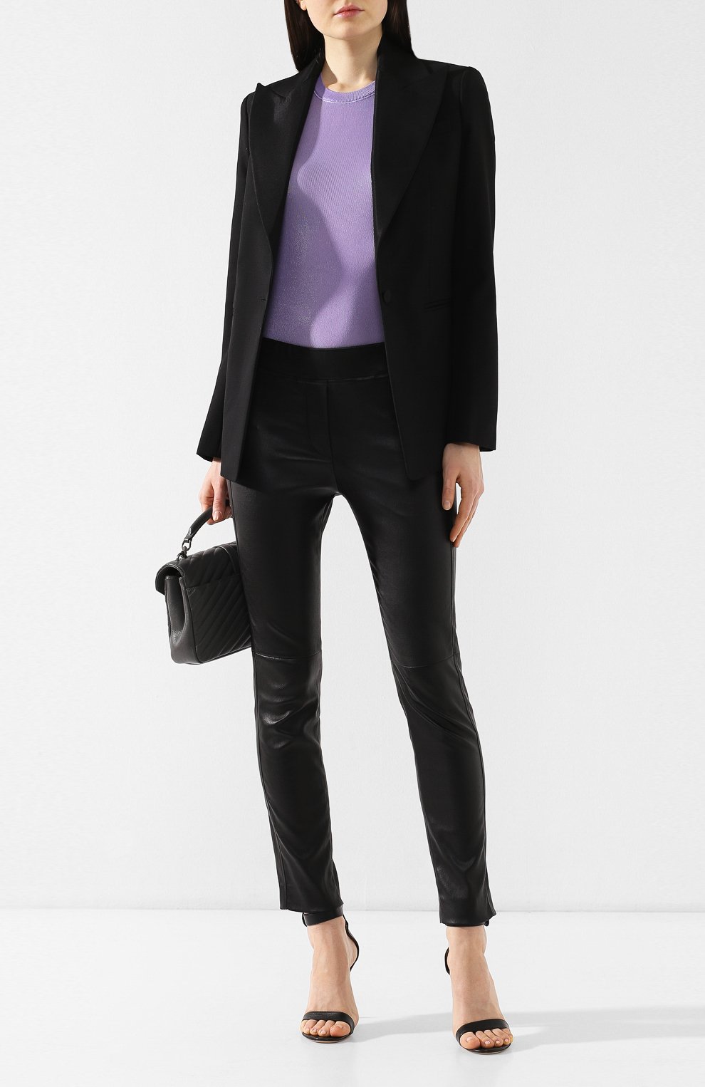 Топ из вискозы TOM FORD фиолетового цвета по цене 124500 руб., арт. MAK854-YAX207, фото 2 Топ из вискозы TOM FORD, арт. MAK854-YAX207, фото 2