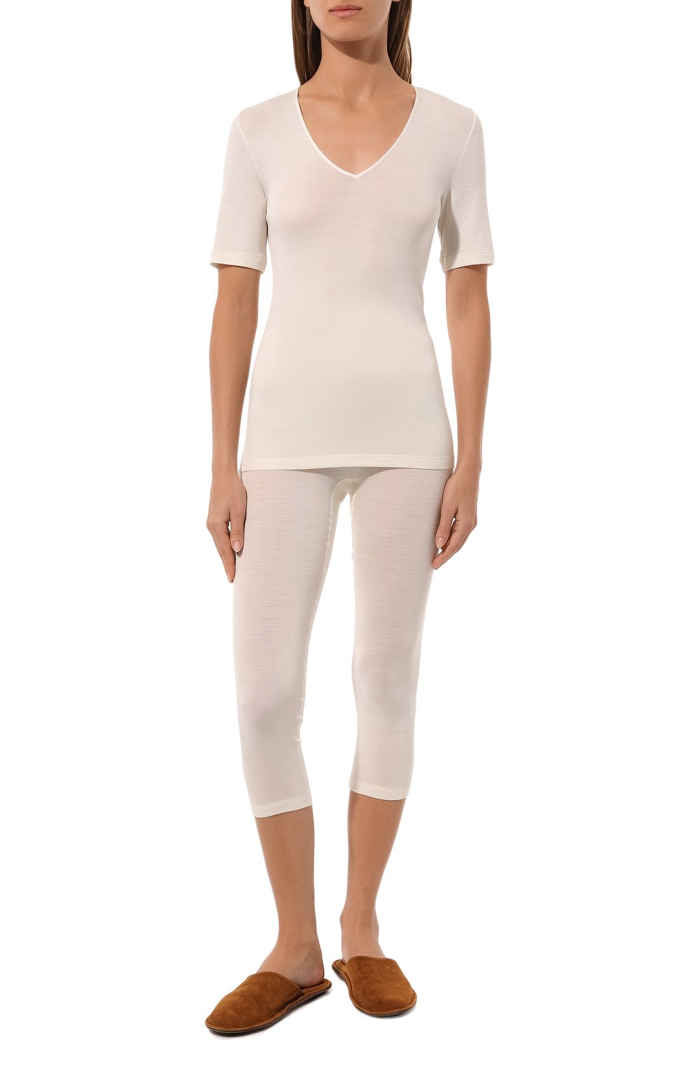 Футболка из шерсти и шелка HANRO, арт. 071417, фото 2