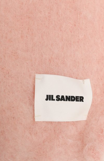 Шарф JIL SANDER светло-розового цвета по цене 55750 руб., арт. J03TE0010-J40075, фото 3 Шарф JIL SANDER, арт. J03TE0010-J40075, фото 3