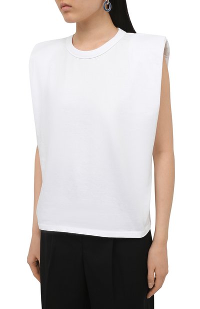 Хлопковая футболка THE FRANKIE SHOP, арт. TS EVA KR 07, фото 3