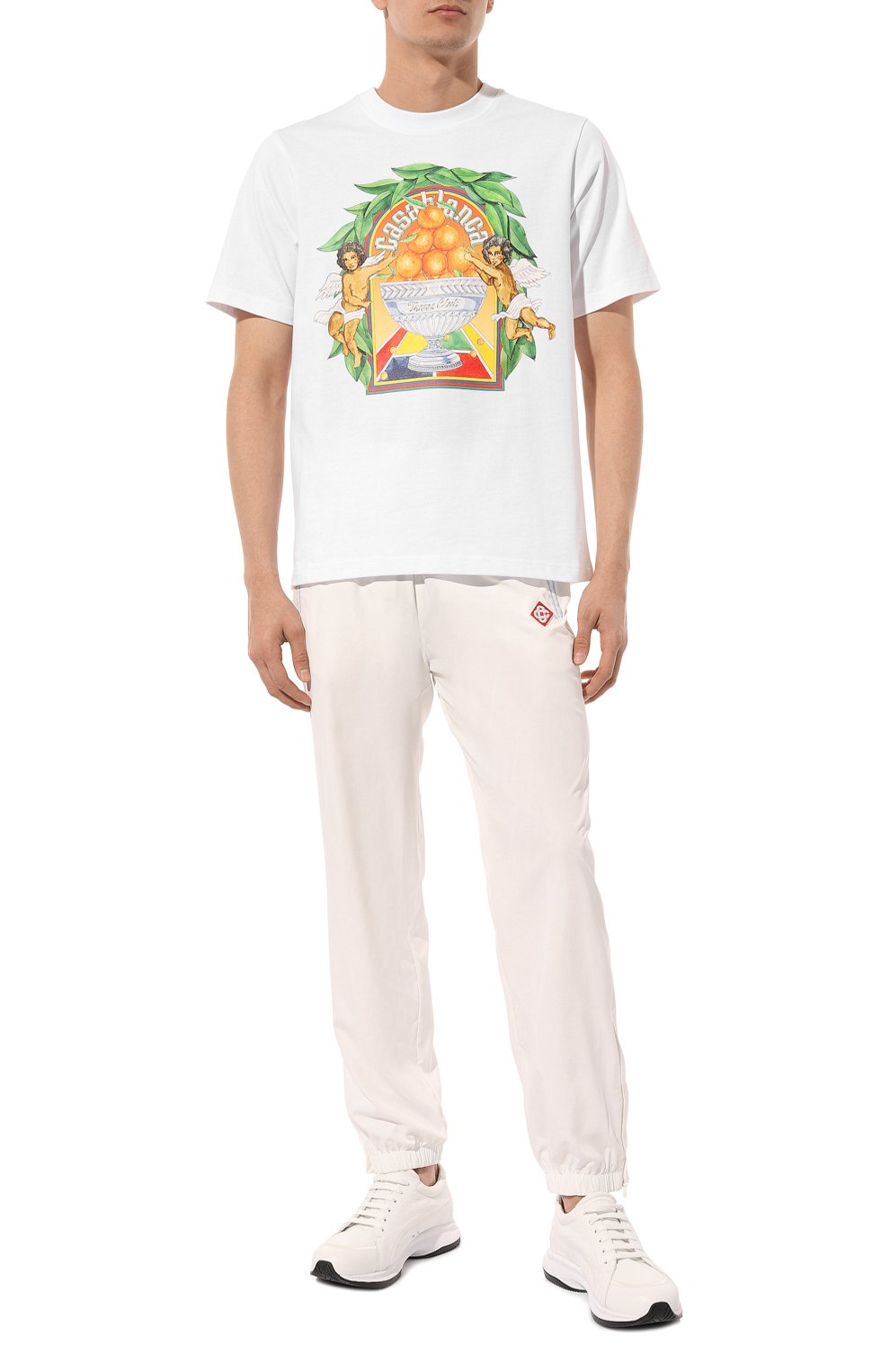 Хлопковая футболка CASABLANCA, арт. MPS24-JTS-001-09, фото 2