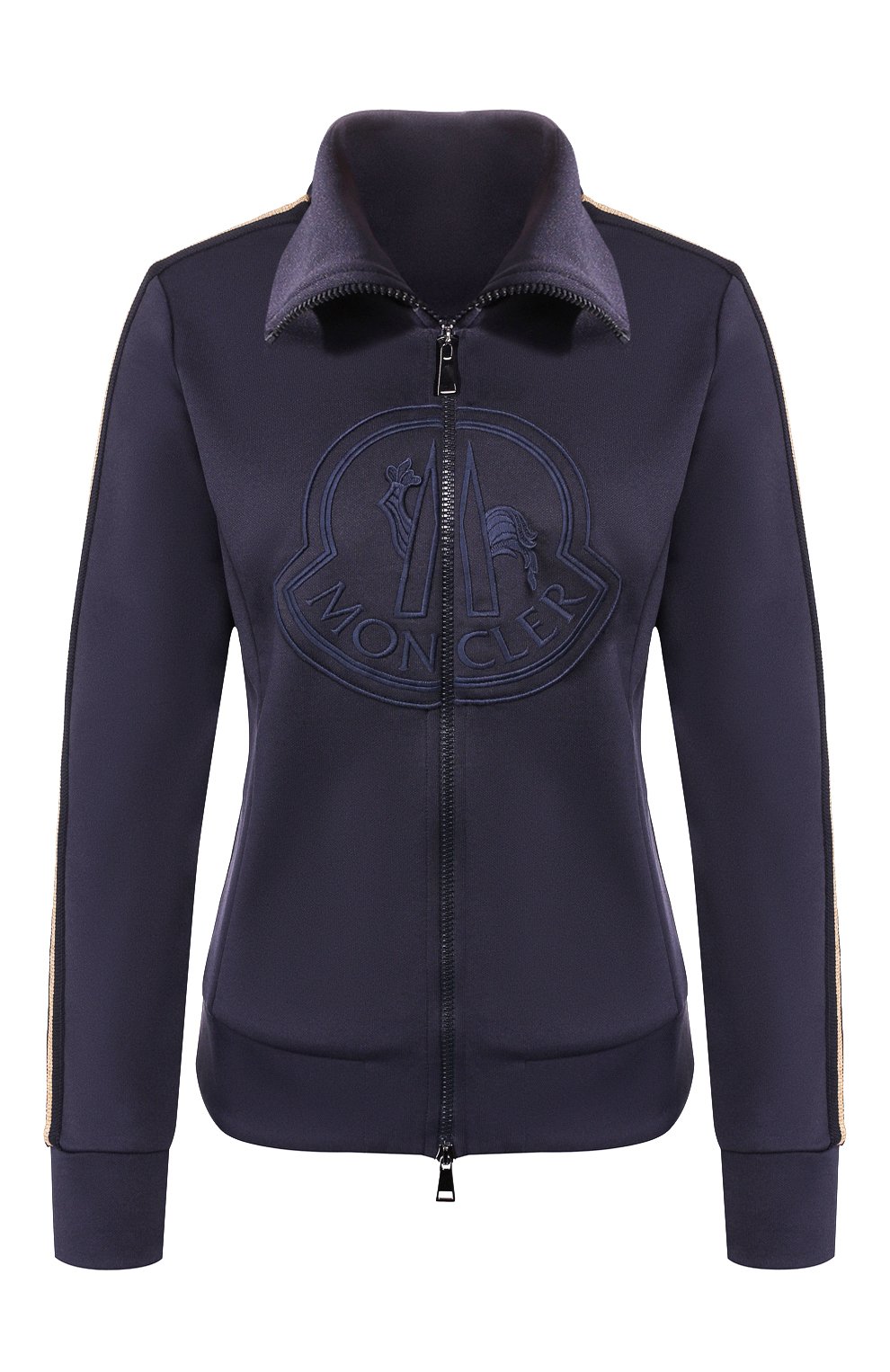 Толстовка MONCLER темно-синего цвета по цене 49250 руб., арт. E2-093-84607-00-V8041, фото 1 Толстовка MONCLER, арт. E2-093-84607-00-V8041, фото 1