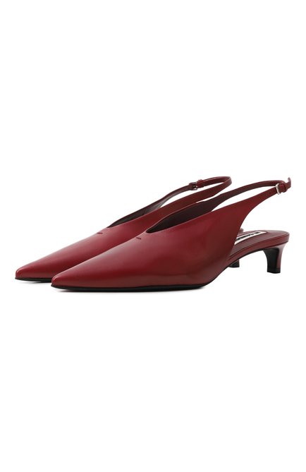 Женские кожаные туфли JIL SANDER, арт. J15WP0128/P8226