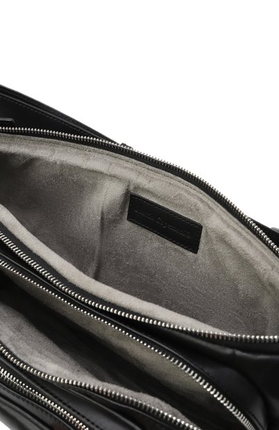 Поясная сумка MATTIA CAPEZZANI черного цвета по цене 65550 руб., арт. ZA200/GAUCH0, фото 5 Поясная сумка MATTIA CAPEZZANI, арт. ZA200/GAUCH0, фото 5