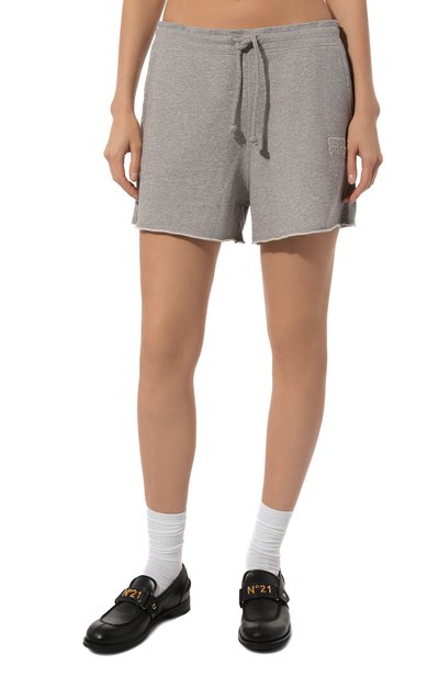 Хлопковые шорты GANNI, арт. T3679, фото 3