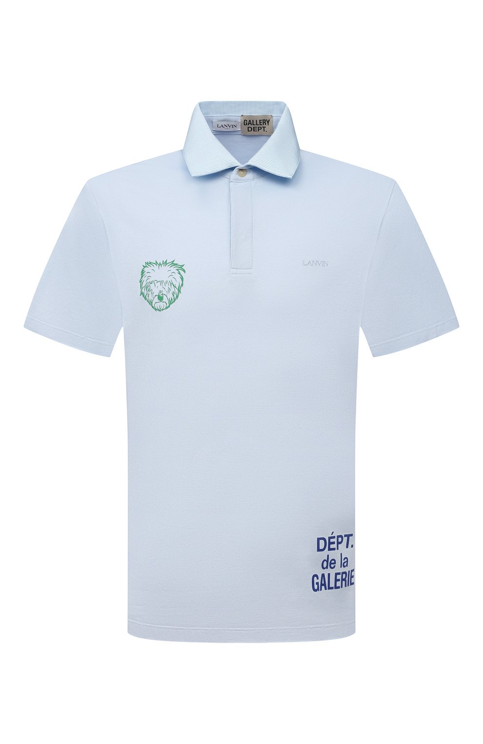 Хлопковое поло lanvin x gallery dept LANVIN, арт. RM-PL0002-J084-E21, фото 1