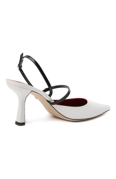 Кожаные туфли tiffany BY FAR, арт. 21CRTIFPWHNAP, фото 4