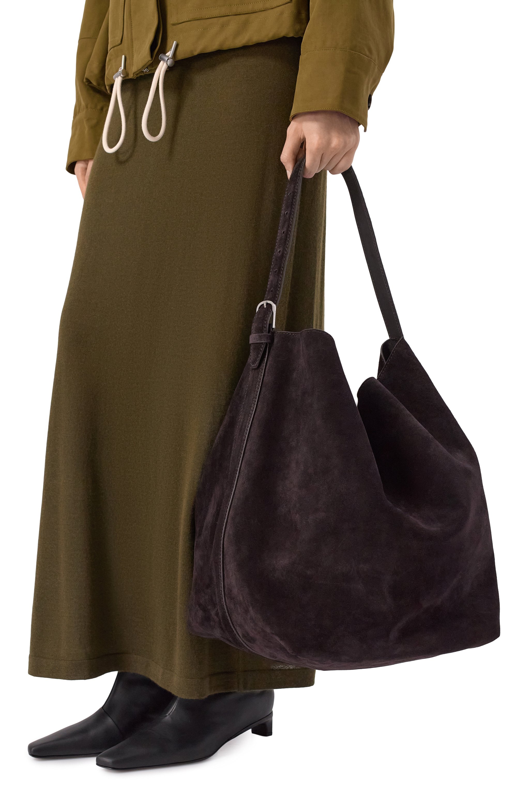 Сумка-тоут belted TOTEME, арт. 234-WLGBG038-LE0004, фото 2