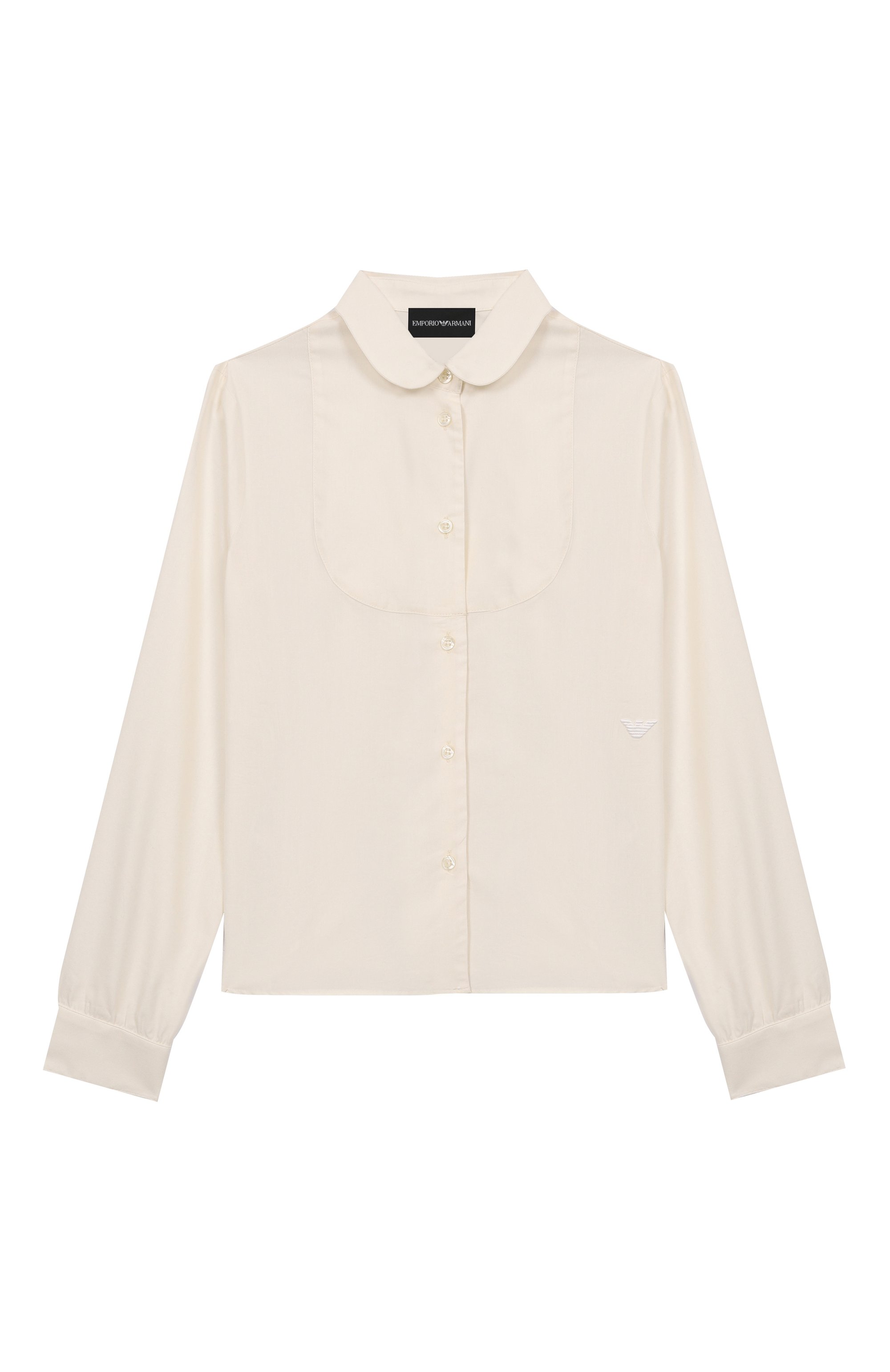 Рубашка из хлопка и вискозы  EMPORIO ARMANI, арт. EG000403/AF16583, фото 1