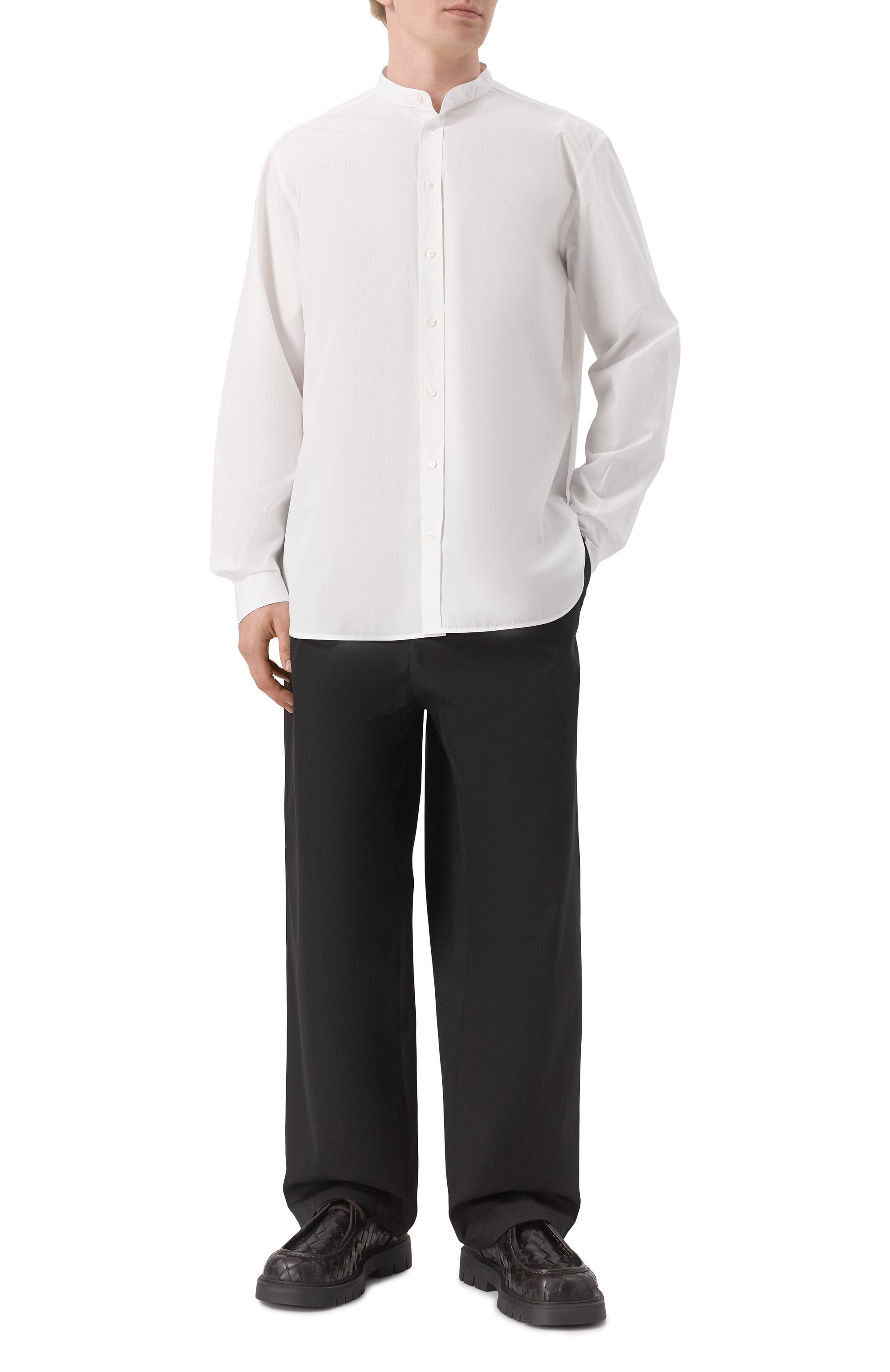 Хлопковая рубашка DOLCE & GABBANA, арт. G5HR1T/FU5T9, фото 2