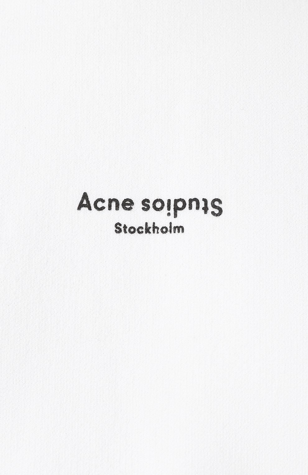 Хлопковое худи ACNE STUDIOS, арт. AI0049/W, фото 5