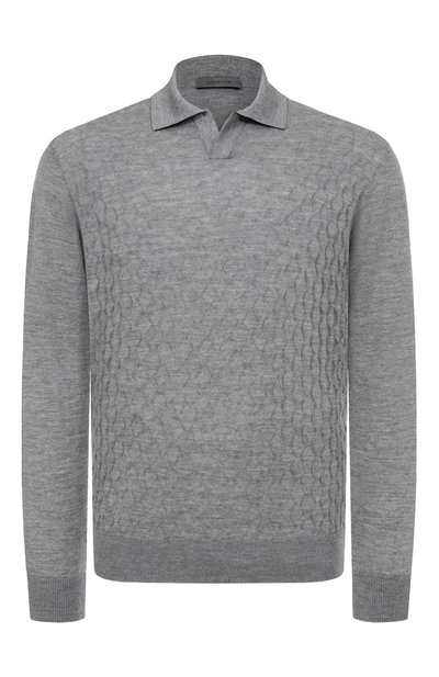 Мужское шерстяное поло CORNELIANI, арт. 26M563-2625199