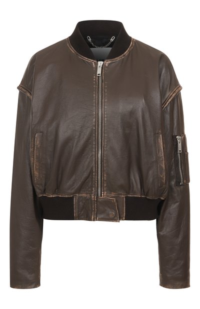 Кожаный бомбер HALFBOY, арт. HS251WL084, фото 1