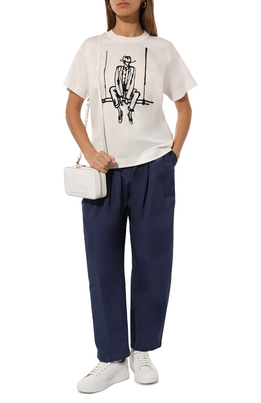 Хлопковая футболка GIORGIO ARMANI, арт. 6DAM66/AJVIZ, фото 2