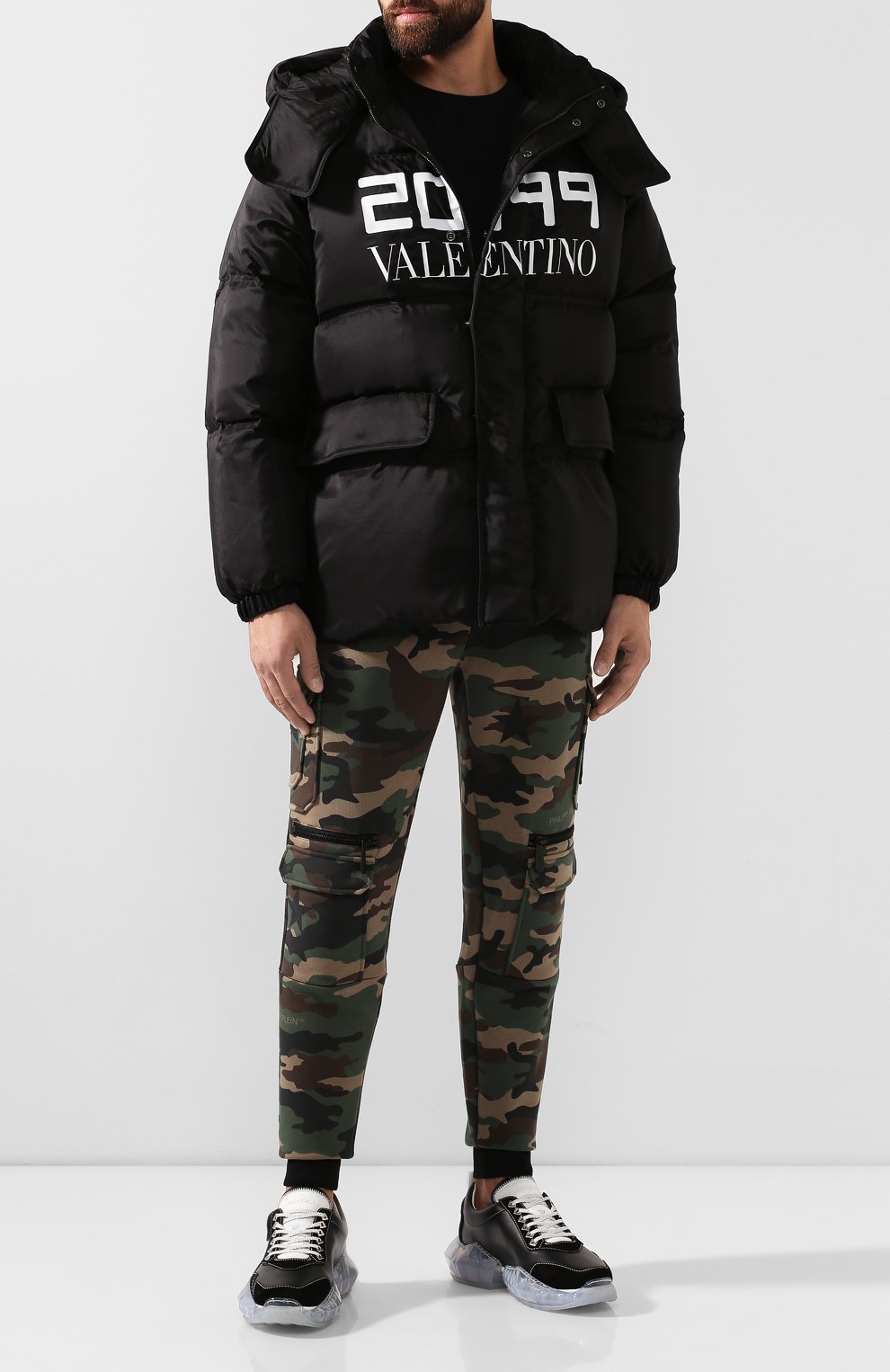 Пуховик VALENTINO, арт. SV0CNA755NV, фото 2