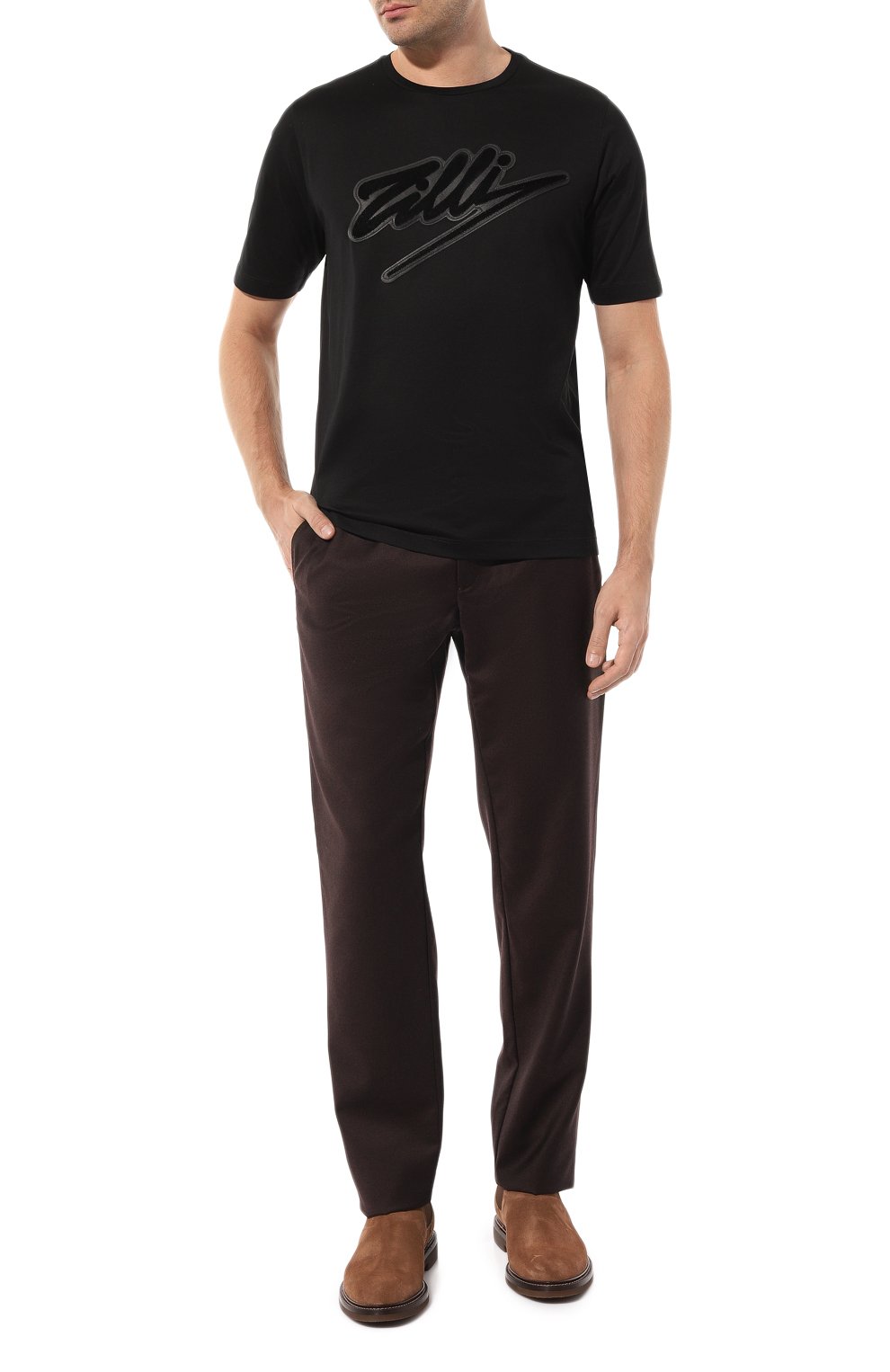 Шерстяные брюки ZILLI, арт. CP204BM0215VLE000, фото 2