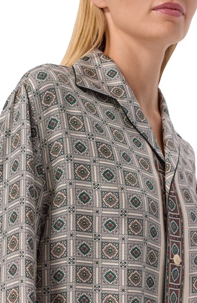 Шелковая рубашка LORO PIANA, арт. FAP8299, фото 5