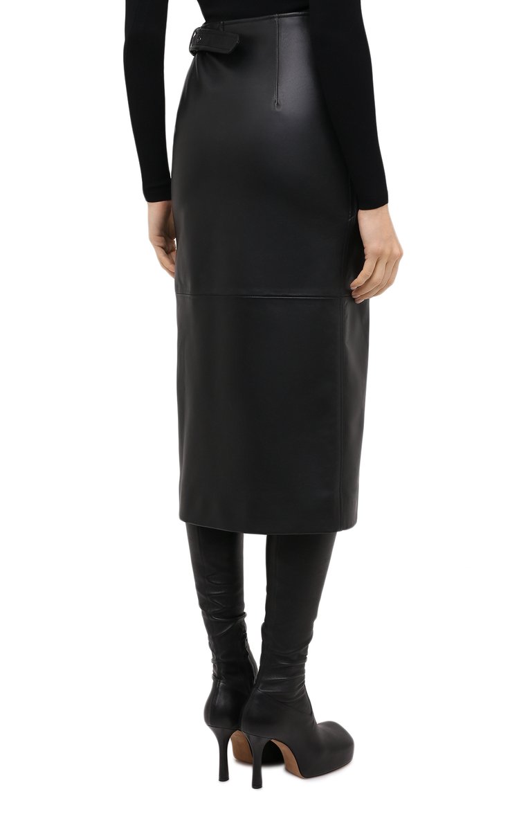 Кожаная юбка BALENCIAGA, арт. 640981/TES07, фото 1