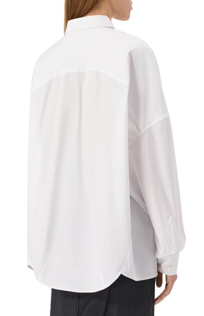 Хлопковая рубашка DRIES VAN NOTEN, арт. 251-010700-1466, фото 4
