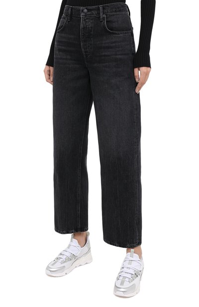 Джинсы ALEXANDER WANG серого цвета по цене 54200 руб., арт. 4DC2204718, фото 3 Джинсы ALEXANDER WANG, арт. 4DC2204718, фото 3