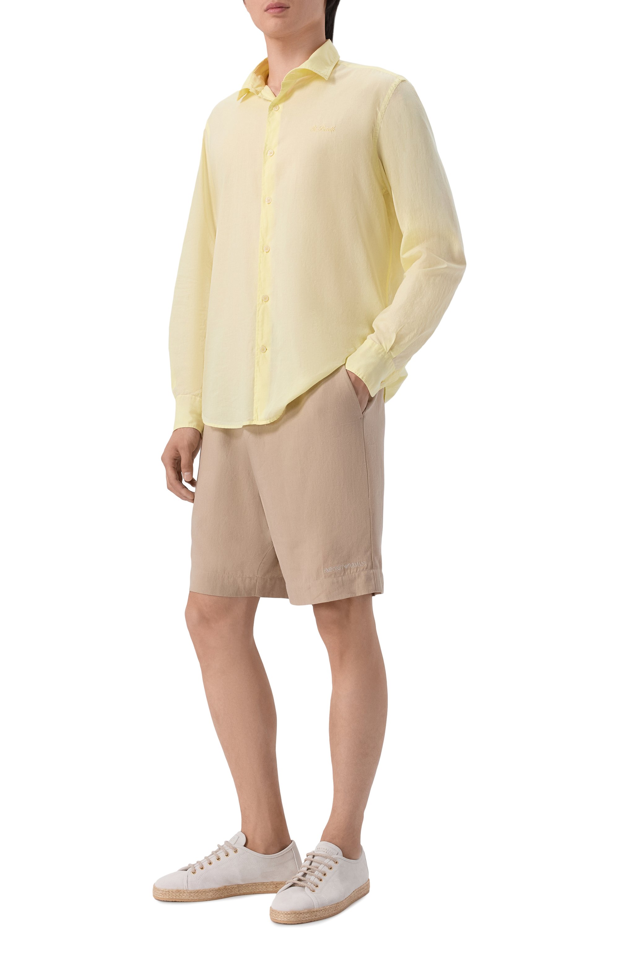 Хлопковая рубашка MC2 SAINT BARTH, арт. LCM0001-00024L/CHEMISE ICE, фото 2