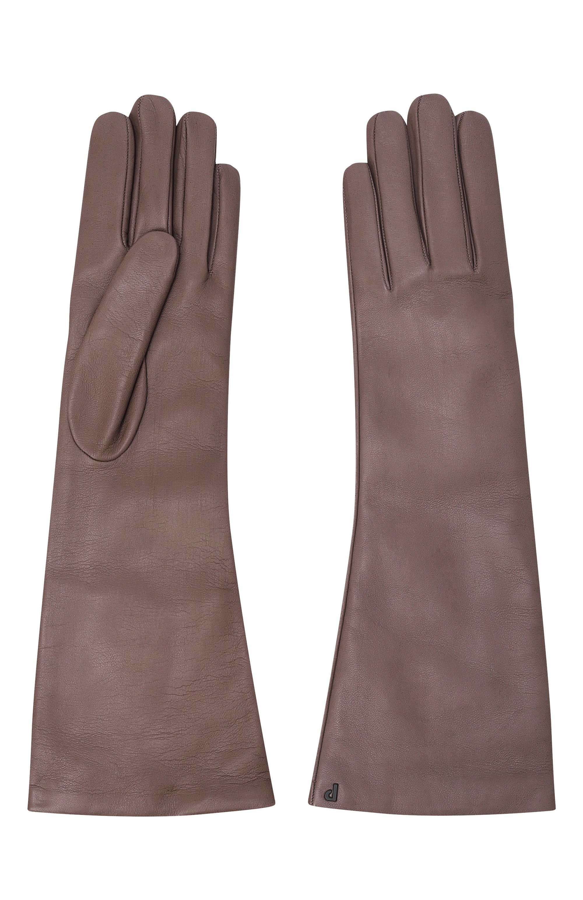 Кожаные перчатки PETAR PETROV светло-коричневого цвета по цене 62450 руб., арт. F25GS1, фото 2 Кожаные перчатки PETAR PETROV, арт. F25GS1, фото 2