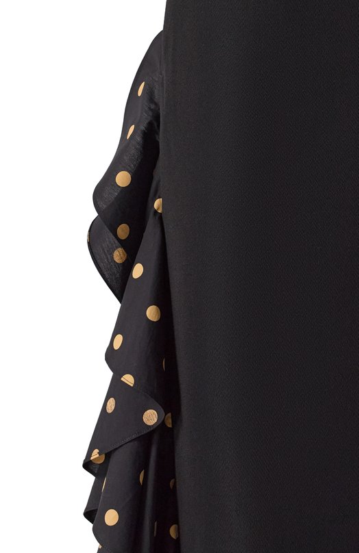 Юбка из шерсти и вискозы Moschino A0108/5437 Чёрный  A0108/5437 Фото 5