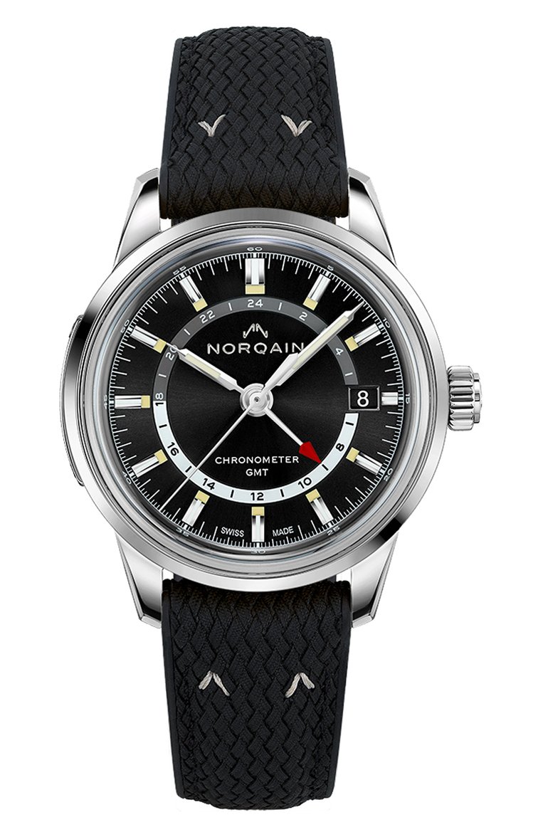 Мужские часы freedom 60 gmt NORQAIN бесцветного цвета, арт. NN2100SG/B211/20BPR.18S | Фото 1 (Механизм: Автомат; Нос: Не проставлено; Региональные ограничения белый список (Axapta Mercury): Не проставлено; Материал корпуса: Сталь; Огран�ичения доставки: m-style)