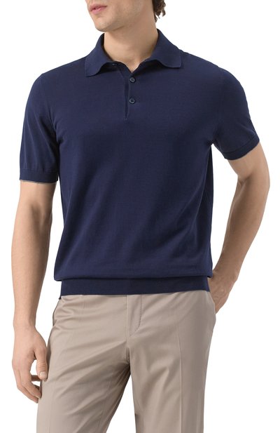 Хлопковое поло BRUNELLO CUCINELLI, арт. M29800125, фото 3