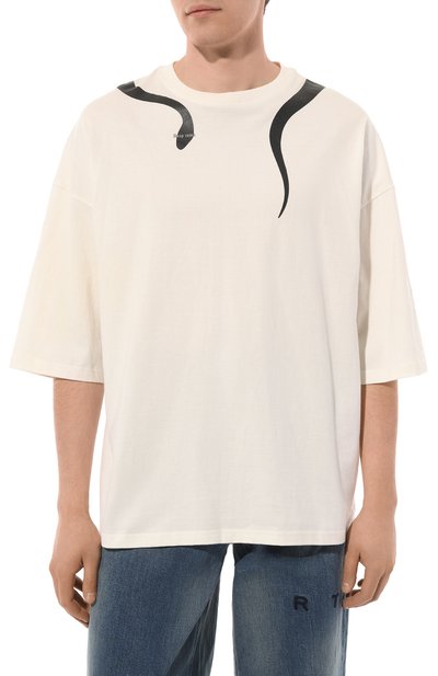 Хлопковая футболка TEE LIBRARY, арт. TCF-15-0T-0W, фото 3