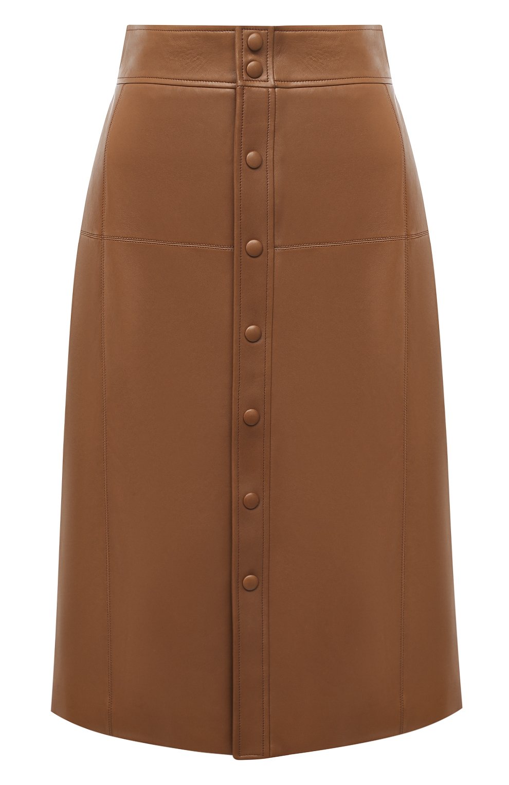 Кожаная юбка SAINT LAURENT, арт. 624536/Y50A2, фото 1
