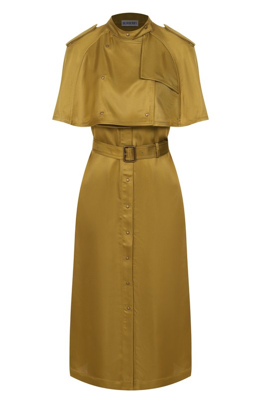 Платье из вискозы Burberry 8106221 Хаки 8106221