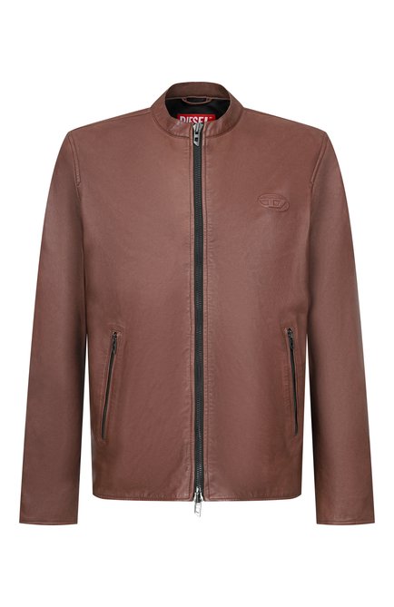 Мужская кожаная куртка DIESEL, арт. A21105/0BKBX