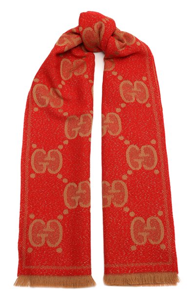 Шерстяной шарф GUCCI, арт. 598993 3GC15, фото 1