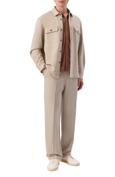 Рубашка из шелка и хлопка 12 STOREEZ, арт. 136303, фото 2