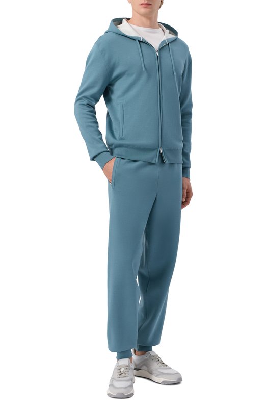 Кожаные кроссовки Innova Santoni MBIG22112BGRGSBB Серый  MBIG22112BGRGSBB Фото 2