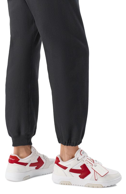 Комбинированные кеды Out Of Office Off-White 0WIA276F25LEA0010129 Белый  0WIA276F25LEA0010129 Фото 2