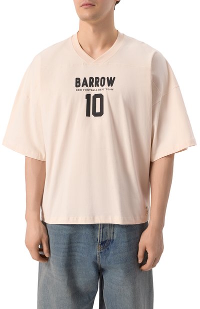 Хлопковая футболка BARROW, арт. S5BWMATH022, фото 3