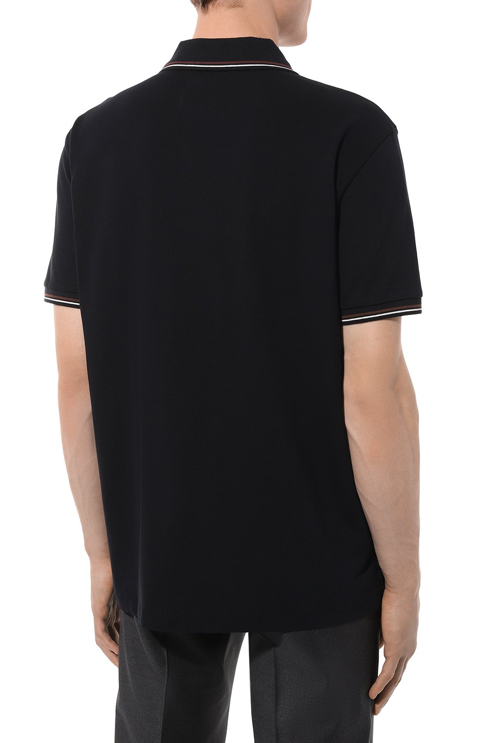 Хлопковое поло EMPORIO ARMANI, арт. 8N1FB3/1JPTZ, фото 4