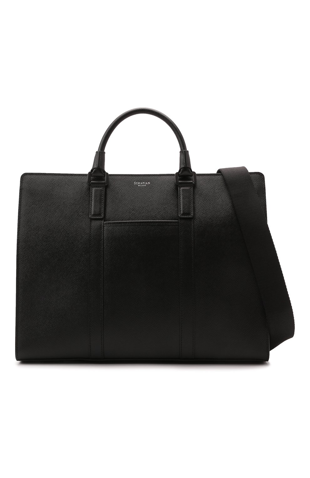 Кожаная сумка для ноутбука SERAPIAN, арт. SREVLMLL720039B, фото 7