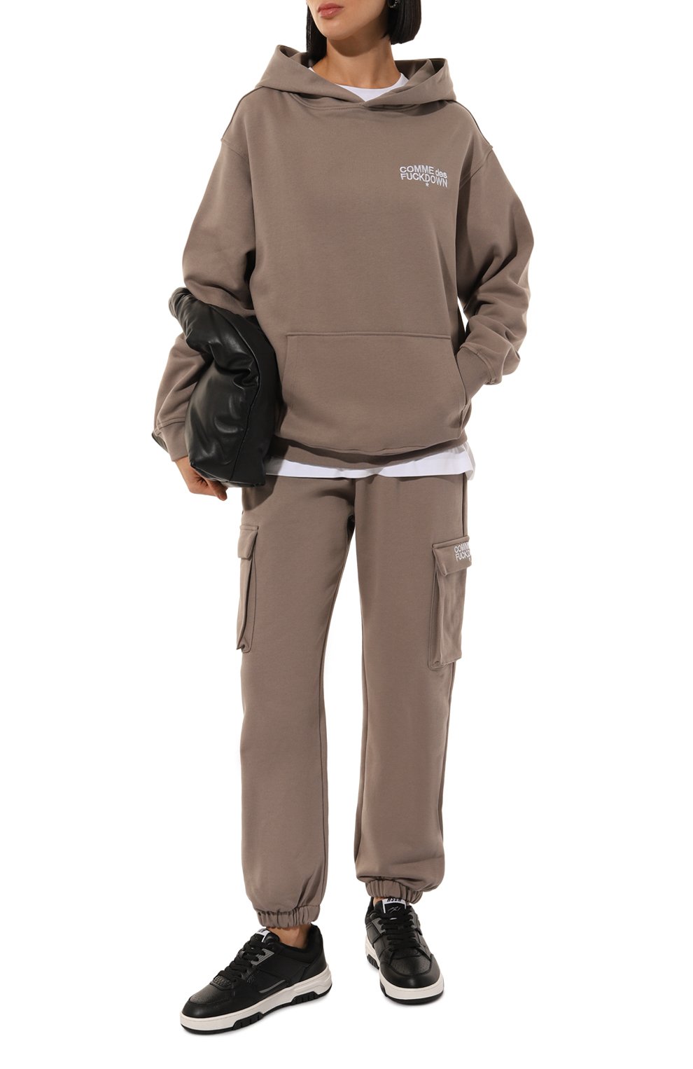 Хлопковые джоггеры COMME DES FUCKDOWN, арт. CFABW01012, фото 2