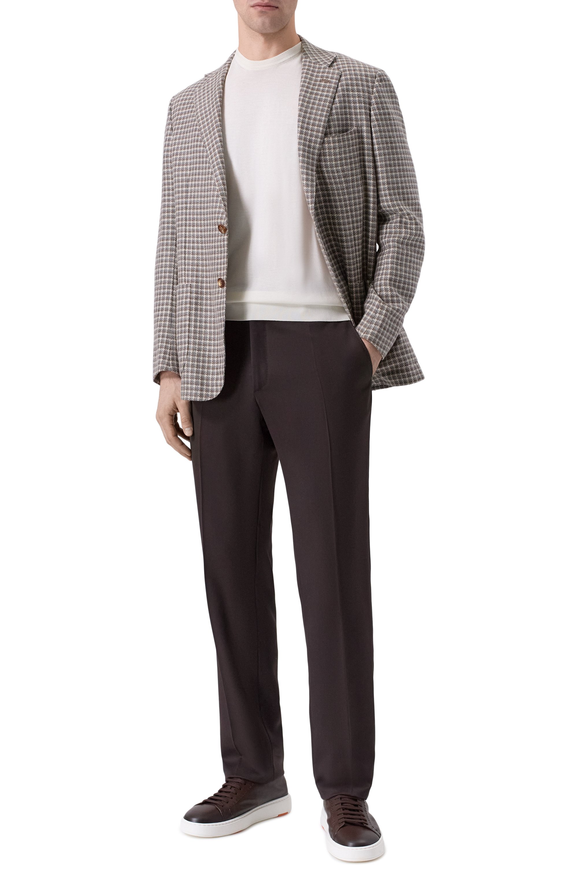 Шелковый джемпер COLOMBO кремового цвета по цене 99500 руб., арт. MA04863/4-120AN, фото 2 Шелковый джемпер COLOMBO, арт. MA04863/4-120AN, фото 2