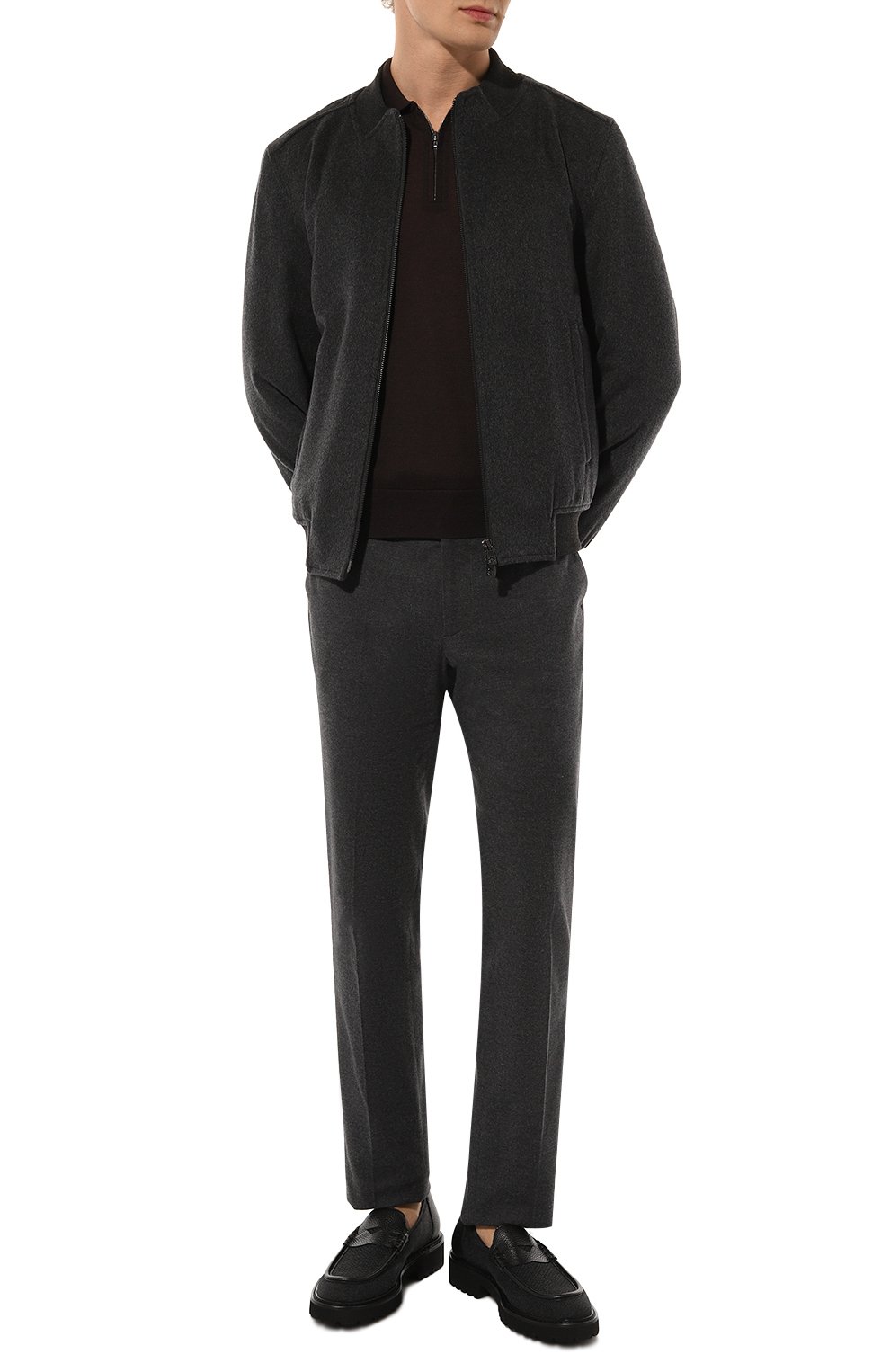 Комбинированные пенни-лоферы DOUCAL'S, арт. DU3333PHILPX658N, фото 2