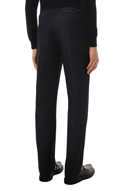 Хлопковые брюки ZILLI темно-синего цвета по цене 119000 руб., арт. CP811BM0422VZP000, фото 4 Хлопковые брюки ZILLI, арт. CP811BM0422VZP000, фото 4