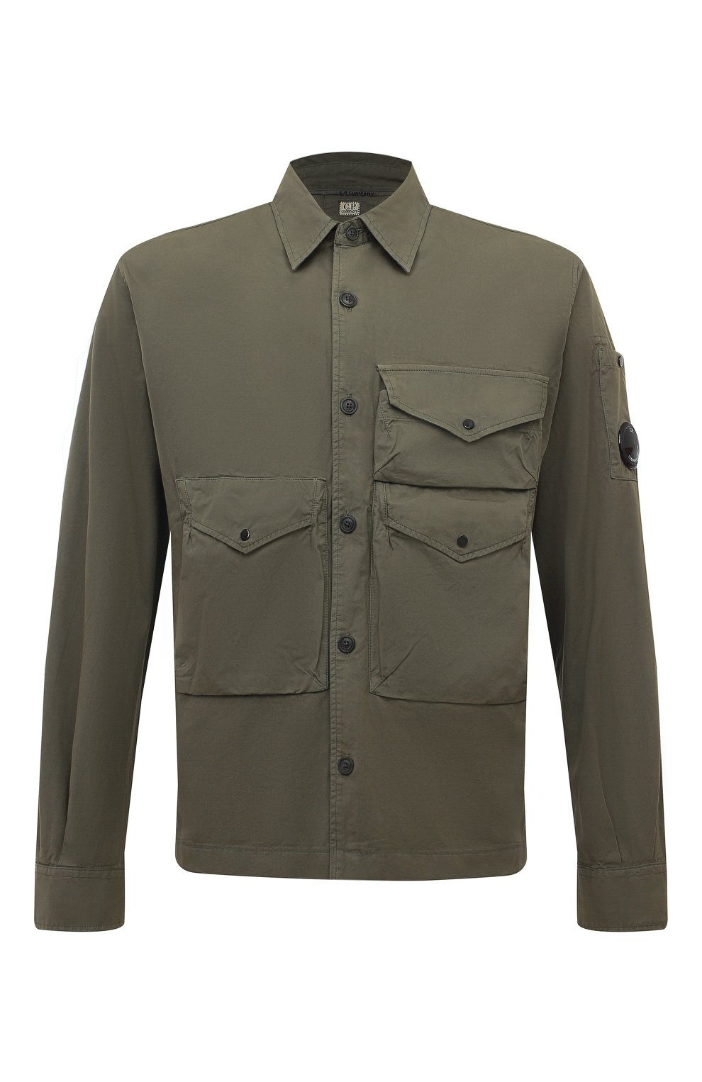 Хлопковая рубашка C.P. COMPANY, арт. 17CM0S126A110143G, фото 1